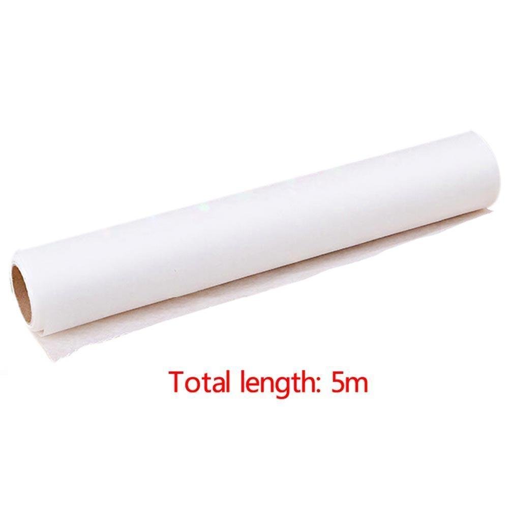 5M Parchment Paper Silicone Baking Mat Pad Roll Wax Non Stick Kitchen ...