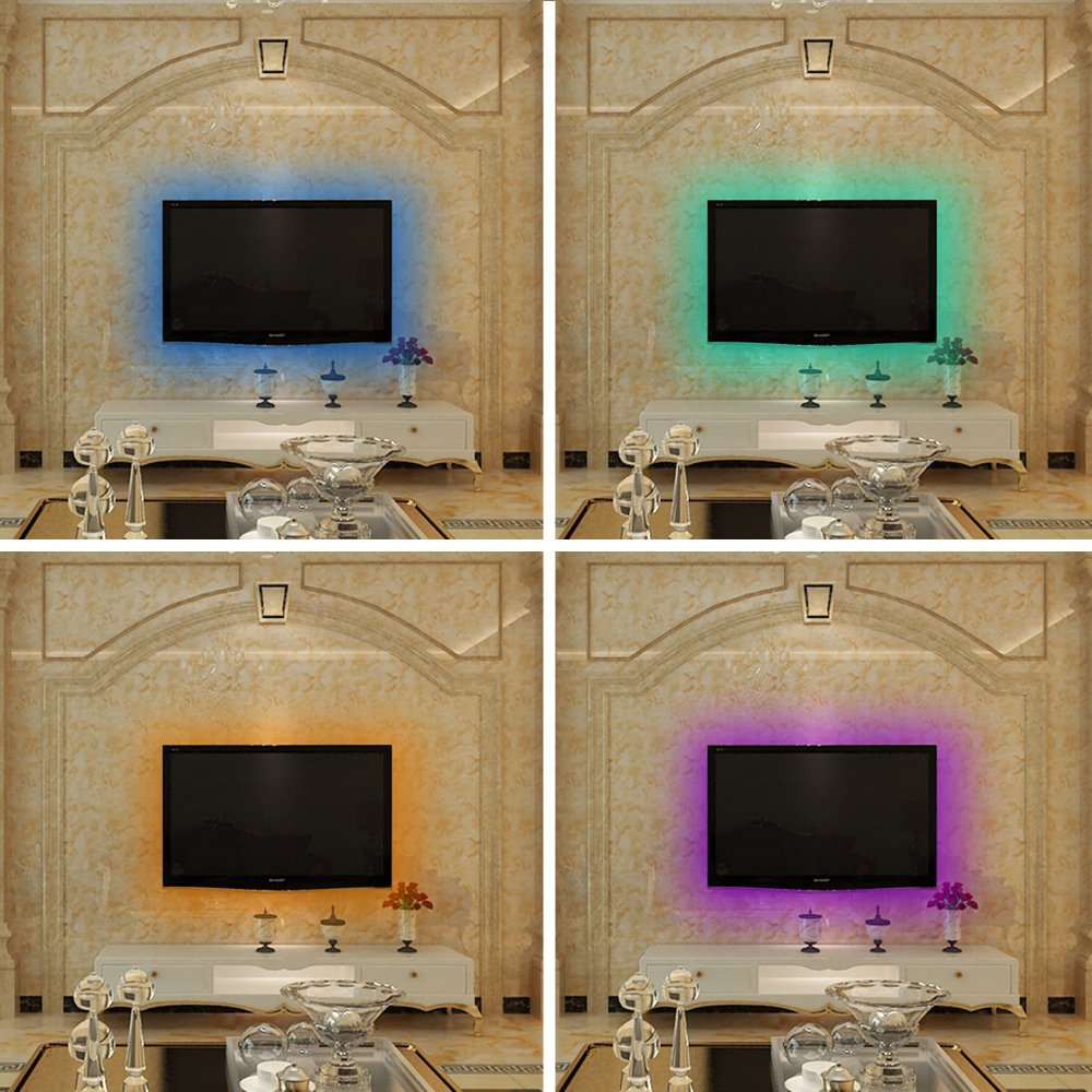 Bias Lighting for HDTV USB Powered TV Backlighting Home Theater Accent ...