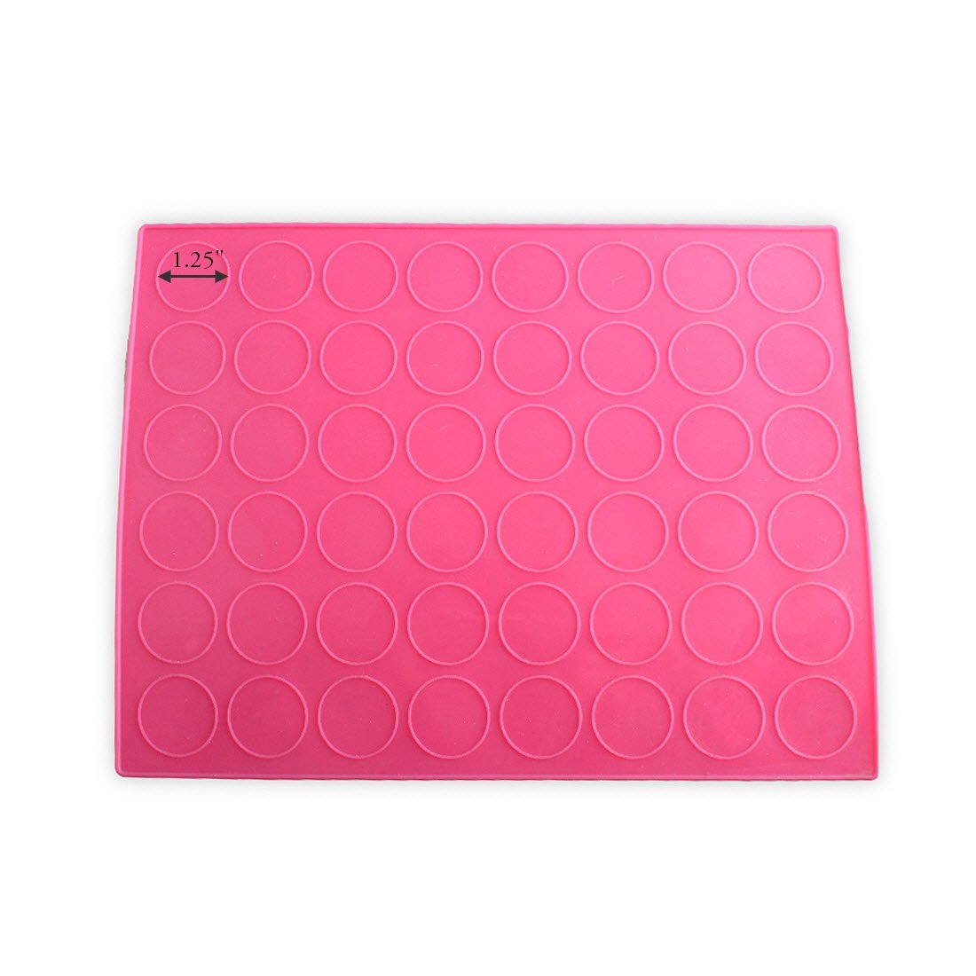 Delidge 20/48 Capacity Silicone Macaron Macaroon Baking Mat Sheet DIY ...