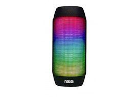 NAXA Electronics NAS-3062 Bluetooth Speaker and MP3 Player with LED Lighting Effects