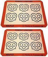 Silpat AE420295-21 Perfect Pretzel Baking Sheet (2 Pack)