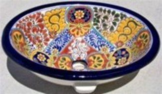 Medium Basin - 13.75" x 17.25" Decoration A