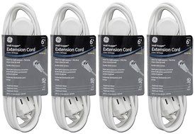 GE 50360 6 feet Wall Hugger Extension Cord N3