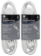 GE 50360 6 feet Wall Hugger Extension Cord N4