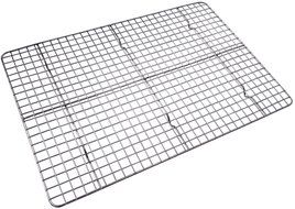 Checkered Chef Cooling Rack Baking Rack. Stainless Steel Oven and Dishwasher Safe. Fits Half Sheet Cookie Pan