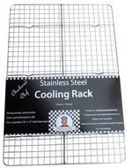 Checkered Chef Cooling Rack Baking Rack. Stainless Steel Oven and Dishwasher Safe. Fits Half Sheet Cookie Pan N7