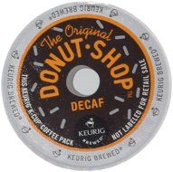 Keurig 01802 Coffee People Donut Shop Decaf Coffee K-cups, Box/18