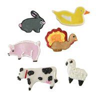 Fox Run Brands Dog Bone 3 Piece Cookie Cutter Set N10