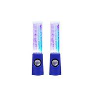 Aolyty Colorful LED Dancing Water Fountain Light Show Sound Speaker for iPhone iPad Laptops Smartphone Black N13