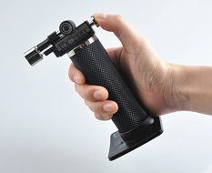 Concise Home Kitchen Culinary Micro Butane Torch for Soldering Plumbing Jewelry Culinary Camping Welding Flamethrower... N2