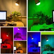 GoldMice Bluetooth Speaker and Smart LED Colorful Bulb with Various Changeable Light Colors, Timing Function and... N6