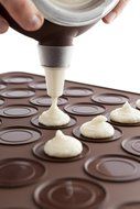 Macaron Kit - French Designed Juvale Macaron Kit - Orginal Design 48 Macaron Baking Sheet with Batter Dispenser N3