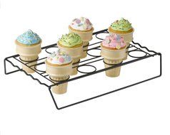 Betty Crocker Ice Cream Cone Cupcake Baking Rack N5