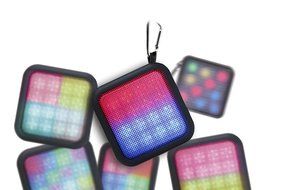 Woozik Magic Portable Wireless LED Universal Bluetooth Speaker with Built in Microphone for IOS,Androids and other...