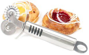 Pastry and Ravioli Cutter Wheel by Natures Kitchen Commercial Grade Stainless Steel N2