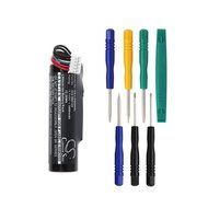 Cameron Sino 3400mAh / 12.58Wh Battery Compatible With Logitech UE ROLL, WS600, WS600BL, WS600VI( 7/pcs Toolskits...