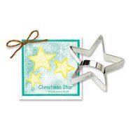 Christmas Star Cookie and Fondant Cutter - Ann Clark - 4.5 Inches - US Tin Plated Steel