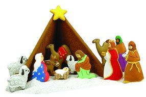 Fox Run 17 Piece Nativity Cookie Cutter Bake Set