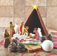 Fox Run 17 Piece Nativity Cookie Cutter Bake Set N3