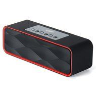 Bluetooth Speaker DY-22, Musky Rechargeable Portable Wireless Bluetooth Speaker, 10W Output RMS, Clock Radio Audio... N2