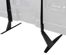 VIVO Universal LCD Flat Screen TV Table Top Stand / Base Mount fits 27&quot; to 55&quot; T.V. (STAND-TV00T) N5