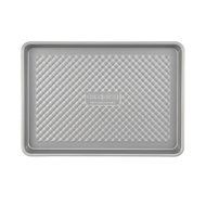 Cake Boss Professional Nonstick Bakeware 13-Inch by 18-Inch Jelly Roll Pan, Silver N2