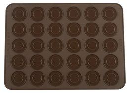 Gooday 48-cavity Food Grade Silicone Baking Mat Large Double Sided Macaron Macaroon Dessert Mold Sheet DIY,3929.50.5cm...