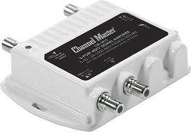 Channel Master CM3414 4-Port Distribution Amplifier for Cable and Antenna Signal N6