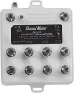 Channel Master CM3414 4-Port Distribution Amplifier for Cable and Antenna Signal N8