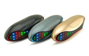 GRANDEY JY-17A Rugby Design wireless bluetooth speaker with 5 colors led light,TF card USB playing built-in michpone... N3
