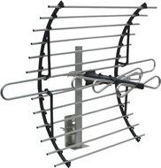 GE Attic Mount HD Antenna with Compact Design and Enhanced 60 Mile Range, 33692