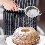 ORBLUE 6.5-Inch Fine Mesh Food Strainer, Stainless Steel Kitchen Colander N7
