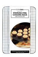 Baking Rack - Cooling Rack - Stainless Steel 304 Grade Roasting Rack - 8.5" X 12" - Heavy Duty Oven Safe, Commercial...