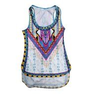 AIMTOPPY Women Summer Vest Sleeveless Shirt Blouse Casual Tank Tops (XXL, Multicolor) N3