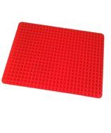 Non Stick Heat Resistant Raised Pyramid Shaped Silicone Baking Mat (11.5x16 Inches) - Perfectly Drains Excess... N2