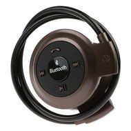 HuaYang Mini 503 Wireless Bluetooth Headsets MIC Stereo Headphone Earphone For Samsung iPhone LG Brown N2