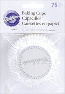 Wilton Jumbo White Baking Cups, 75 N4
