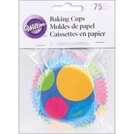 Wilton Jumbo White Baking Cups, 75 N17