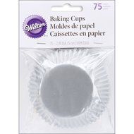 Wilton Jumbo White Baking Cups, 75 N38