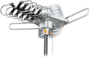 Vilso TV Antenna Outdoor Amplified, Motorized 360 Degree Rotation, Digital HDTV Antenna, 150 Miles Range, Wireless... N2