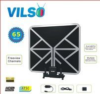 Vilso TV Antenna Outdoor Amplified, Motorized 360 Degree Rotation, Digital HDTV Antenna, 150 Miles Range, Wireless... N11