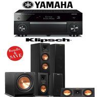 Klipsch RP-250F Reference Premiere 5.1 Home Theater System with Yamaha RX-A1060BL AVENTAGE 7.2-Ch Network A/V...