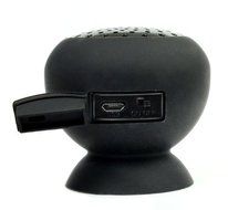 Sunbeauty&reg;Waterproof Mini Mushroom Wireless Bluetooth Speaker (black) N2