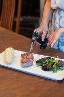 Culinary Butane Torch &ndash; Professional Quality for Home Chefs &ndash; Create a Flawless Cr&egrave;me Brulee - Guaranteed Precision... N4