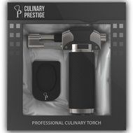 Culinary Butane Torch &ndash; Professional Quality for Home Chefs &ndash; Create a Flawless Cr&egrave;me Brulee - Guaranteed Precision... N8