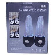 abcGOODefg&reg; Three Colour LED Wireless Bluetooth Music Fountain Dancing Water Stereo Speakers (Black) N4