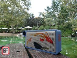 Tree-Labs ASTRO X TATTOO TEMPLE Bluetooth Speaker (Two Koi) N7