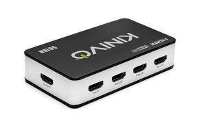 Kinivo 501BN Premium 5 port High speed HDMI switch with IR wireless remote and AC Power adapter - supports 3D,... N2