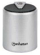 Manhattan 161428 Lyric Mini Speaker System with Bluetooth 3.0 and EDR - Silver and Black N3