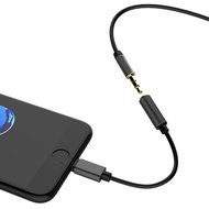 AOERT iPhone 7 Airpods Adapter Lighting to 3.5mm Audio AUX Cable Headphones Converter for iPhone 7/Plus (Black) N2